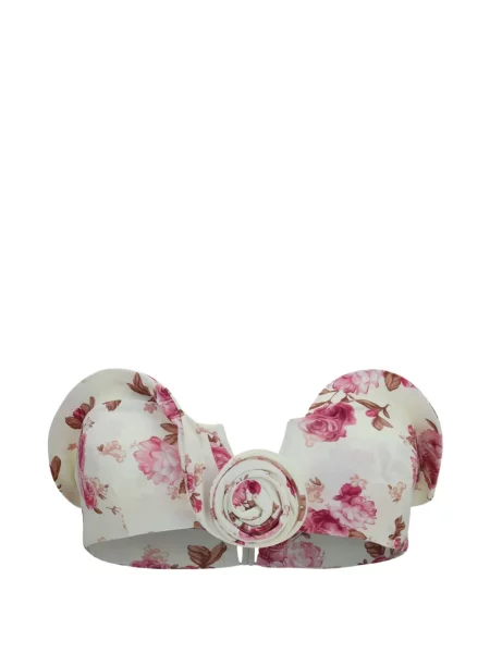 Top Magda Butrym cu model floral cu imagine