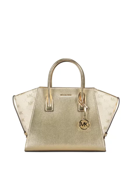 Geanta de piele Michael Kors din piele galben