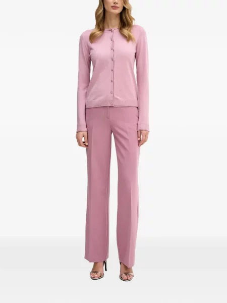 Pantaloni Sisley roz