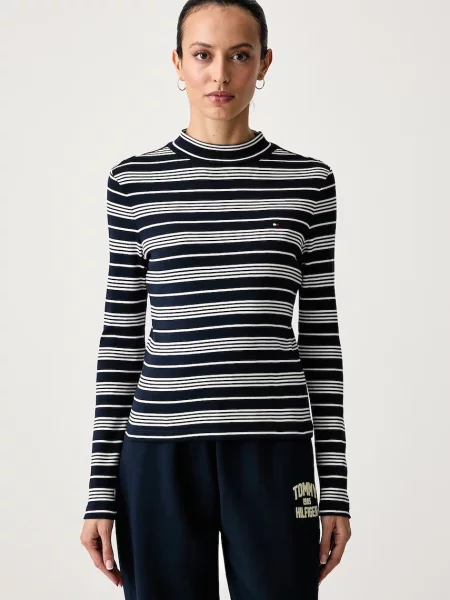 Tricou cu mânecă lungă Tommy Hilfiger
