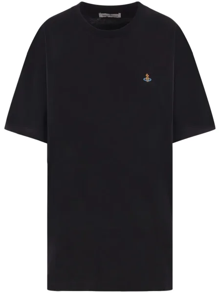 Tricou Vivienne Westwood cu broderie negru
