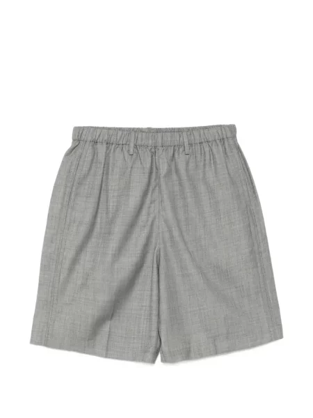 Pantaloni scurți Jnby din țesătură twill gri
