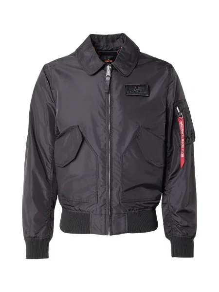 ALPHA INDUSTRIES Geacă de primăvară-toamnă negru