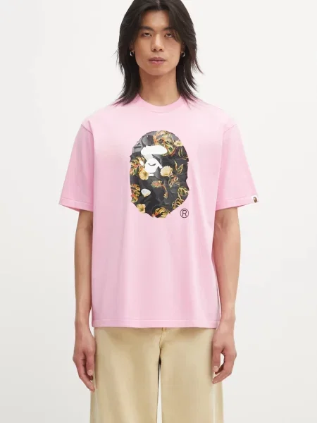 A Bathing Ape tricou din Vacation Pattern APE Head