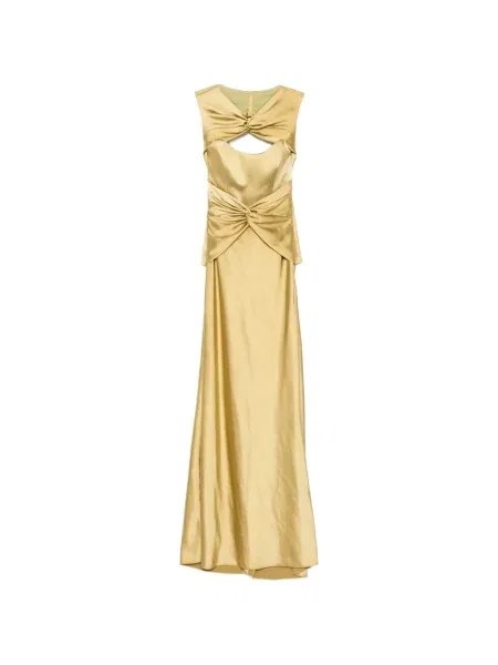 Rochie maxi Amsale galben