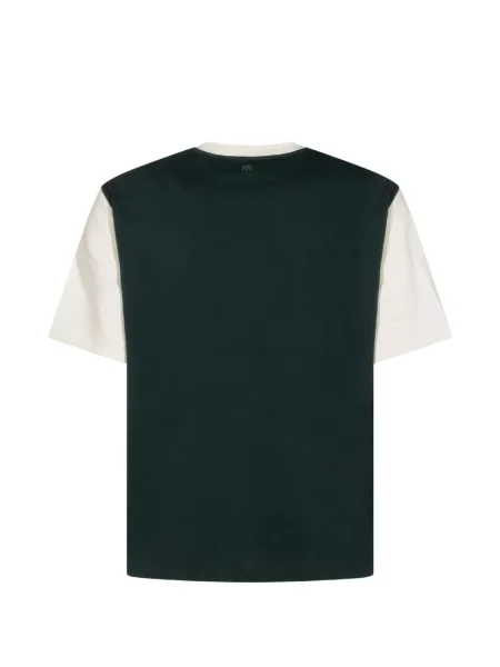 Tricou Ami Paris cu aplicații verde