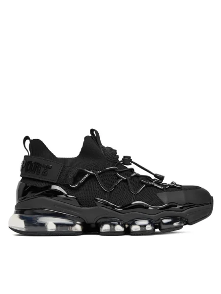 Plein Sport Sneakers Cyber Thunder FAES negru