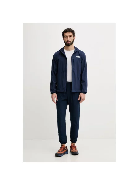 Bluza z kapturem The North Face niebieska