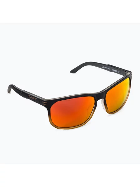 Okulary przeciwsłoneczne Rudy Project Soundrise black fade bronze matte/multilaser orange czarne