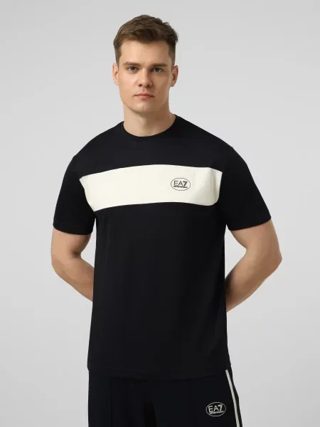 Футболка модал/поліестер синій