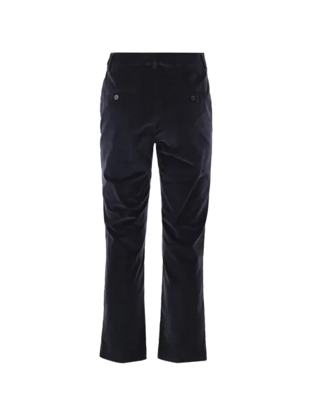 Pantaloni Weekend Max Mara de catifea albastru