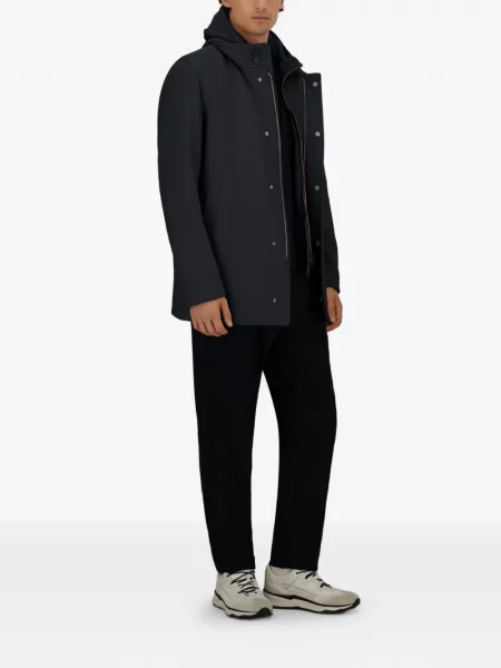 Trenci Herno cu glugă albastru