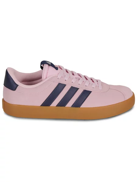 ADIDAS SPORTSWEAR Niske tenisice VL Court roza / crna ružičasta
