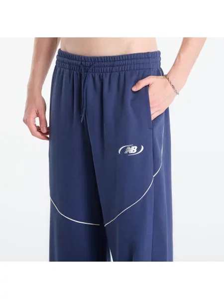 Παντελόνια New Balance Trackside French Terry Pant Nb Navy S ναυτικό