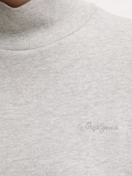 Однотонный свитер Pepe Jeans серый