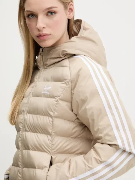 Куртка adidas Originals Slim Jacket перехідна бежевий