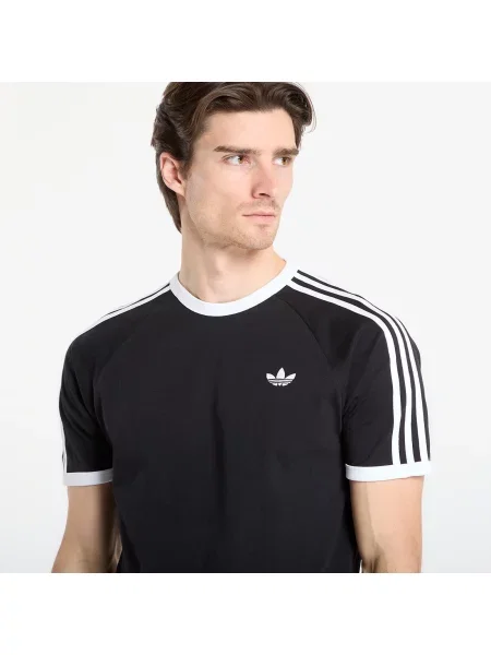 Тениска Adidas Originals на райета черно