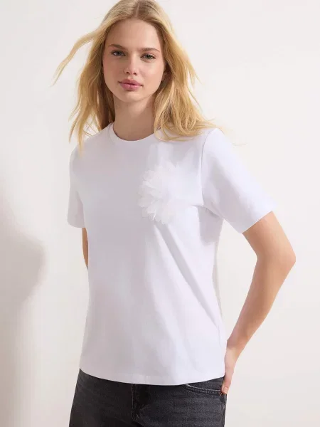 Trendyol Tricou alb