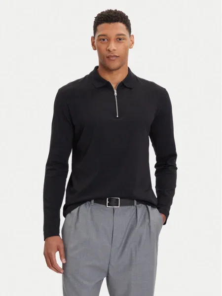 Marc O'Polo Tricou polo negru