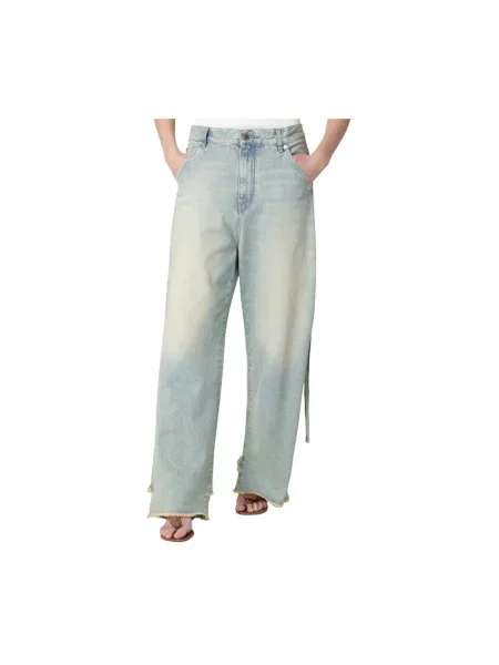Baggy jeans Darkpark niebieskie