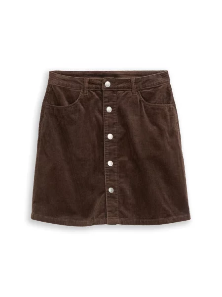 TOM TAILOR DENIM Fustă închis maro