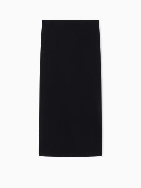 Юбка миди Armani Exchange черная