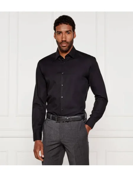 HUGO Cămașă C-Jenno | Slim Fit negru