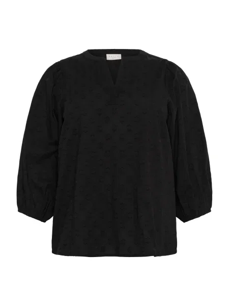 KAFFE CURVE Bluza KCloulou' črna