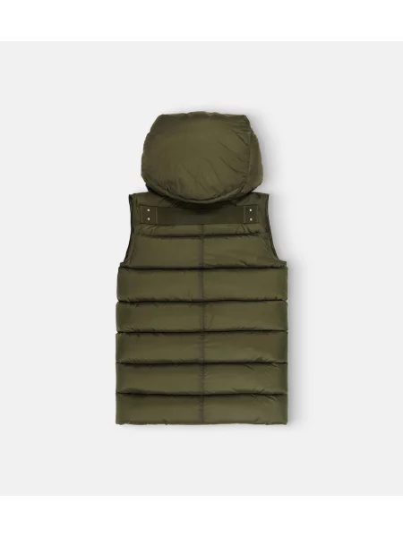 Pūkinė liemenė Rick Owens žalia