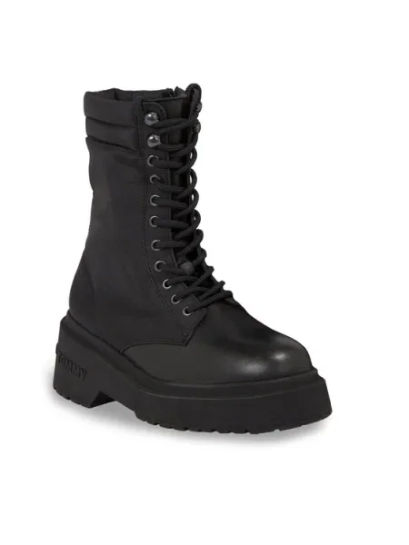 Botine Tommy Jeans negru