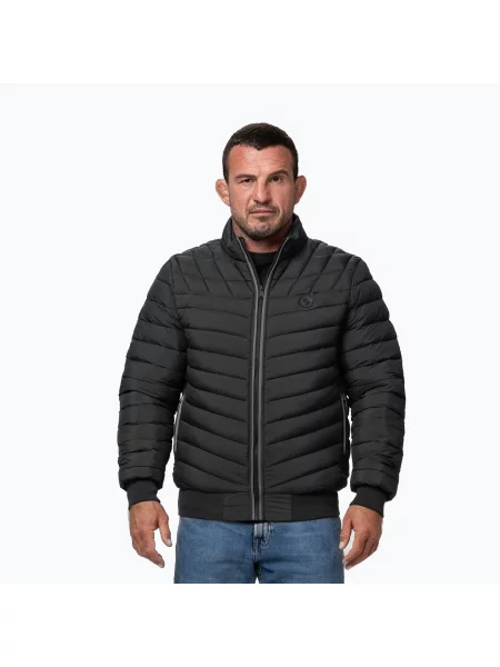 Geacă pentru bărbați Pitbull Naylor Padded black negru