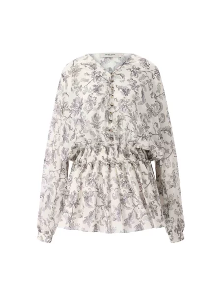 Wielobarwność bluzka Golden Goose złota