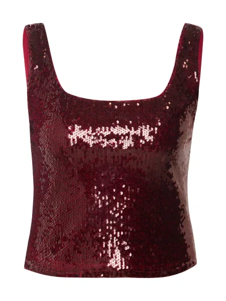 Top Hoermanseder cu paiete roșu