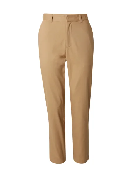 DAN FOX APPAREL Pantaloni eleganți Essential cămilă maro