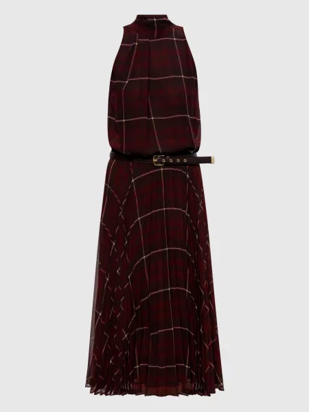 Клетчатое платье Max Mara