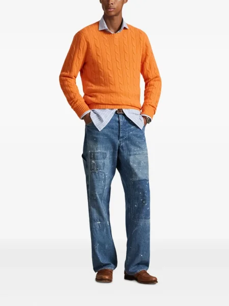 Șapcă Polo Ralph Lauren cu broderie din țesătură twill în carouri albastru