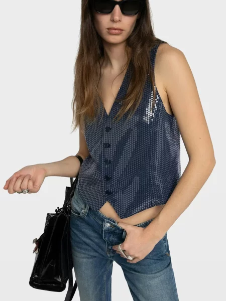 Жилет Zadig&voltaire синій