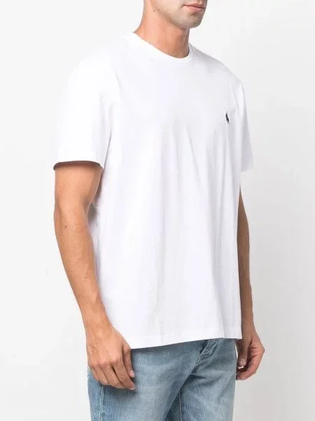 Haftowana koszulka Polo Ralph Lauren niebieska