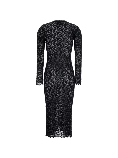 Lung rochie Isabel Marant tricotate negru