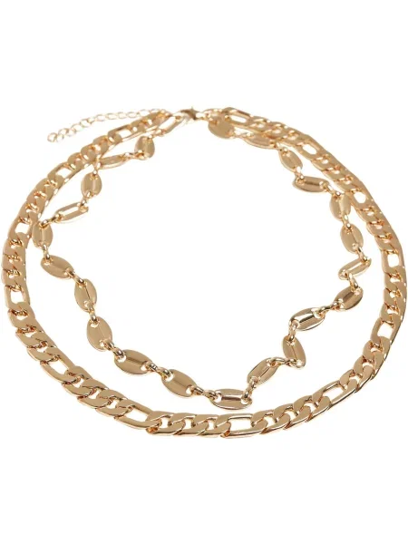 Urban Classics Verižica zlata bela