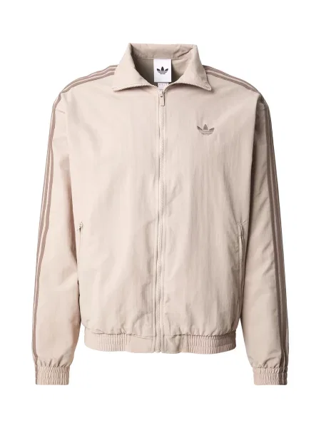 ADIDAS ORIGINALS Geacă de primăvară-toamnă Firebird crem / închis bej