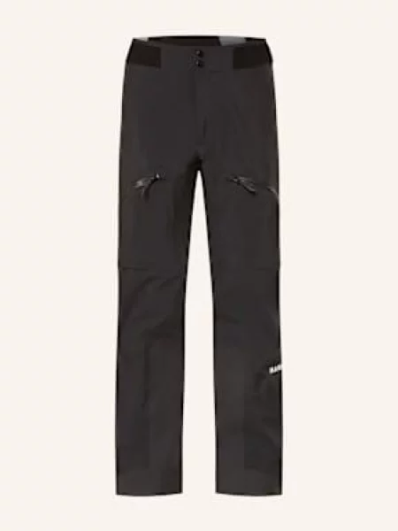 Mammut Hardshellové Kalhoty Eiger Nordwand Pro černá