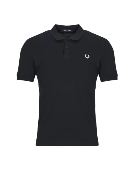 Polo majica Fred Perry s kratkimi rokavi črna