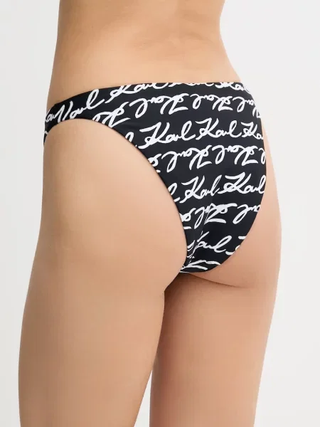 Karl Lagerfeld figi kąpielowe KARL SIGNATURE czarne