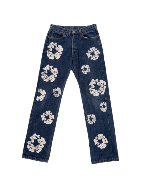 Blugi drepți Denim Tears albastru