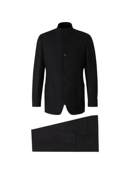 Gulerat costum Lardini negru