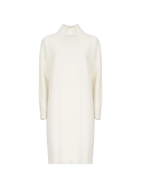 Rochie mini Fabiana Filippi tricotate alb