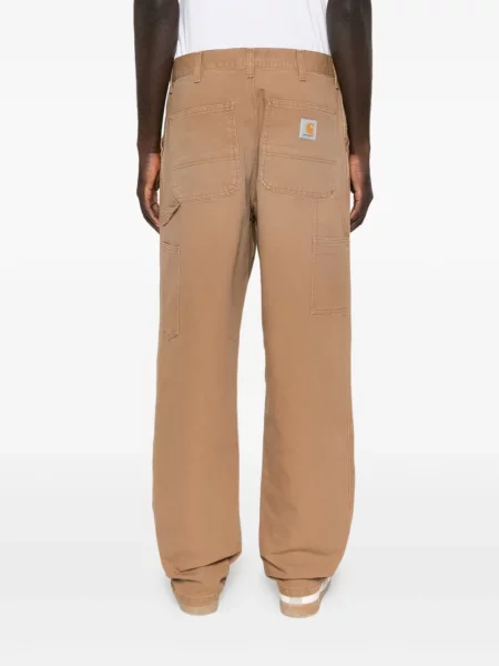 Hlače Carhartt Wip smeđa