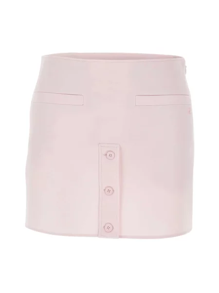 Spódnica mini Courreges różowa