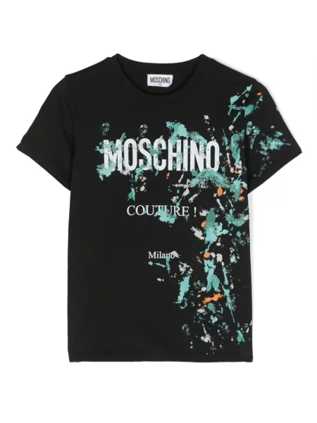 Koszulka dziecięca Moschino czarna